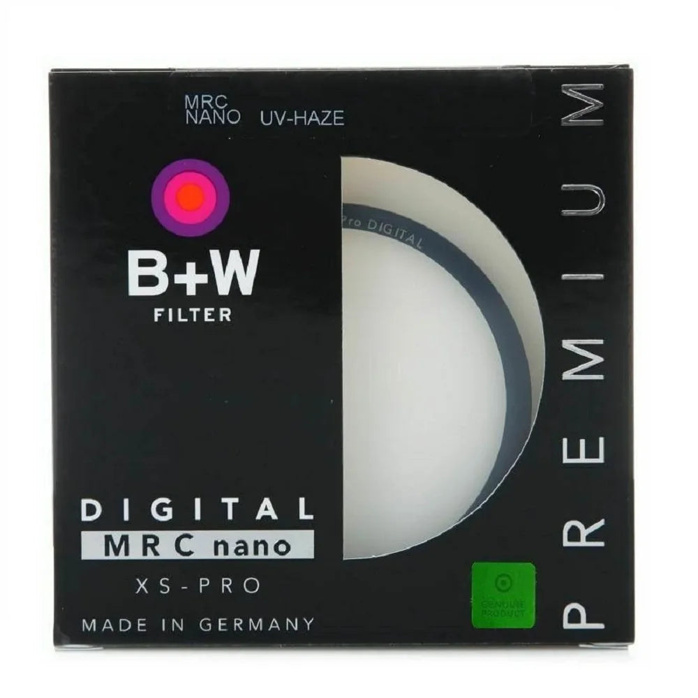 B+W UV Filter XS PRO MRC Nano 49mm 52mm 55mm 58mm 62mm 67mm 72mm 77mm