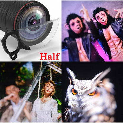 Swirl Prism Special Effects Lens Filter for DSLR Camera Smartphone