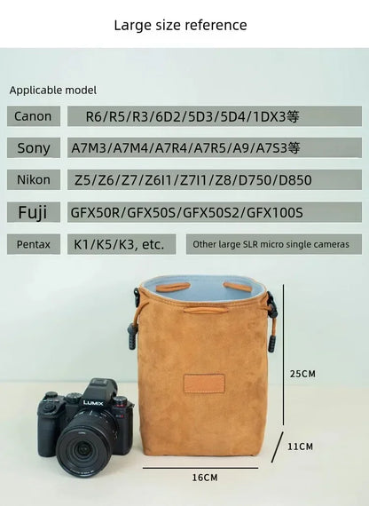 Mini Travel DSLR Camera Bag for Canon Nikon Sony Pentax Fujifilm