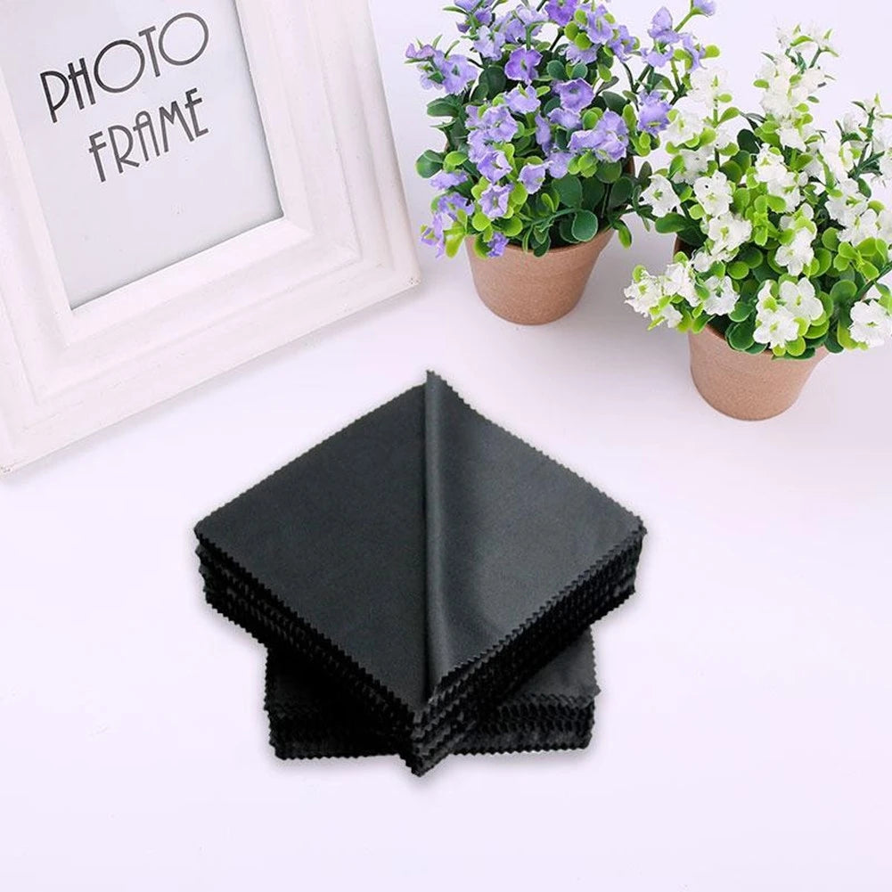 10 Pcs Soft Chamois Microfiber Camera Lens Cleaner