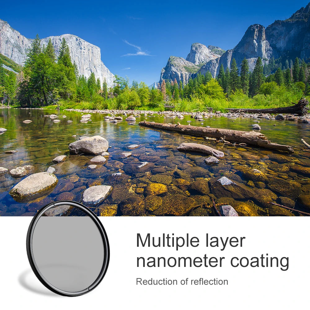 K&F Concept MC CPL Circular Polarizer Filter For Camera Lens