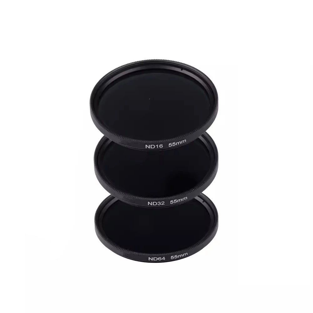 ND Lens Filter ND2 ND4 ND8 ND16 ND32 ND64 Canon Nikon Sony Camera