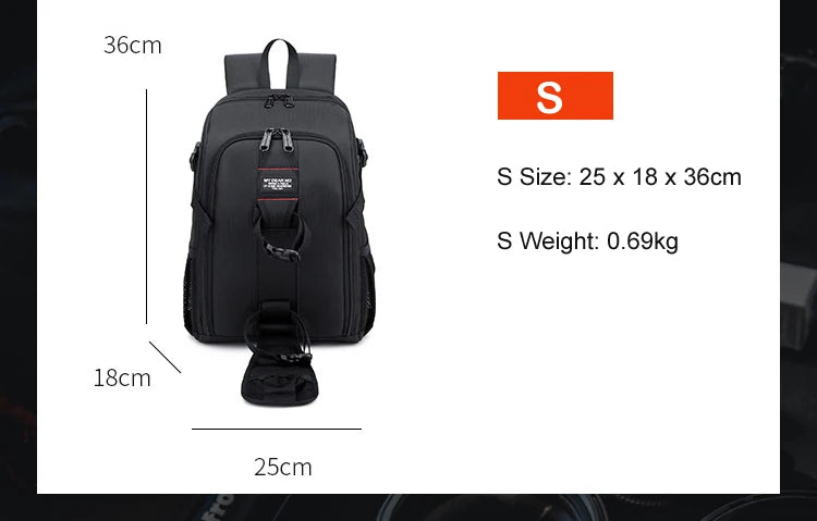 Big Capacity Photography DSLR Camera Backpack Bag