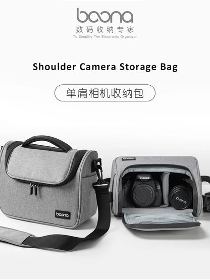 Camera Lens Shoulder Bag for Canon Nikon Sony Fuji