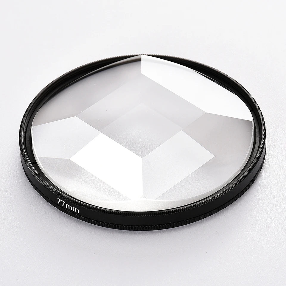 Kaleidoscope Special Effect Camera Lens Filter 77mm