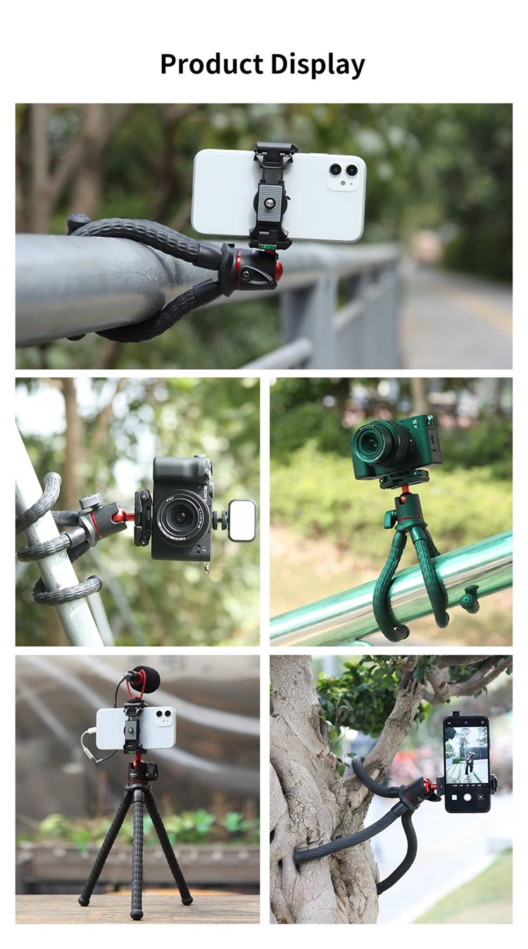 Flexible Octopus Portable Tripod For Phone DSLR Camera