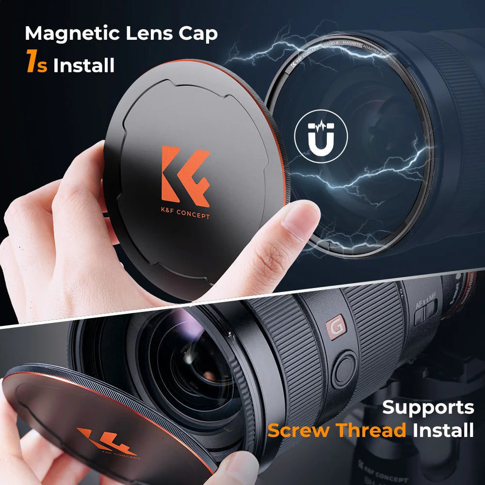 K&F Concept Magnetic Black Mist Diffusion 1/4 1/8 Camera Lens Filter